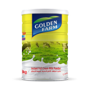 GOLDEN FARM INSTANT FULL CREAM MILK POWDER - TIN CAN