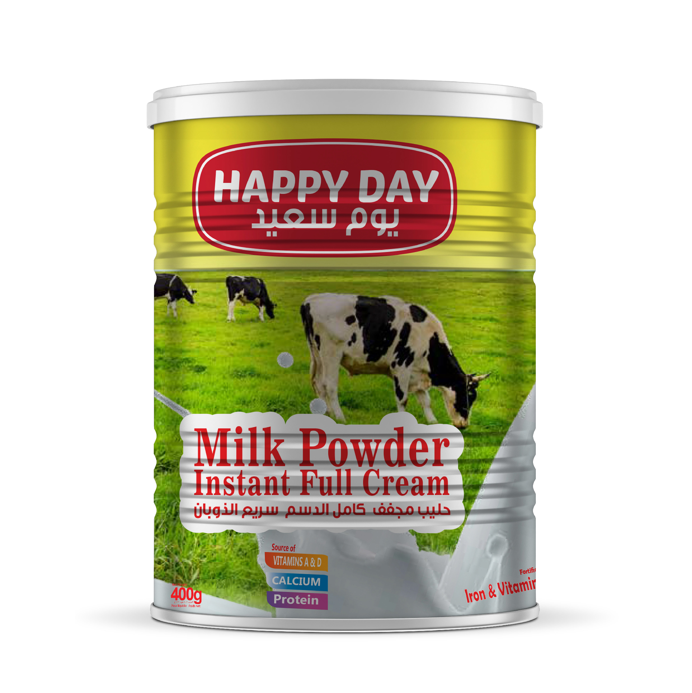Happy Day - INSTANT FULL CREAM MILK POWDER - Image 2